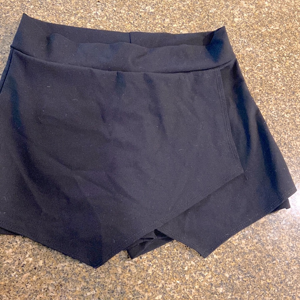 Black Mini Skort